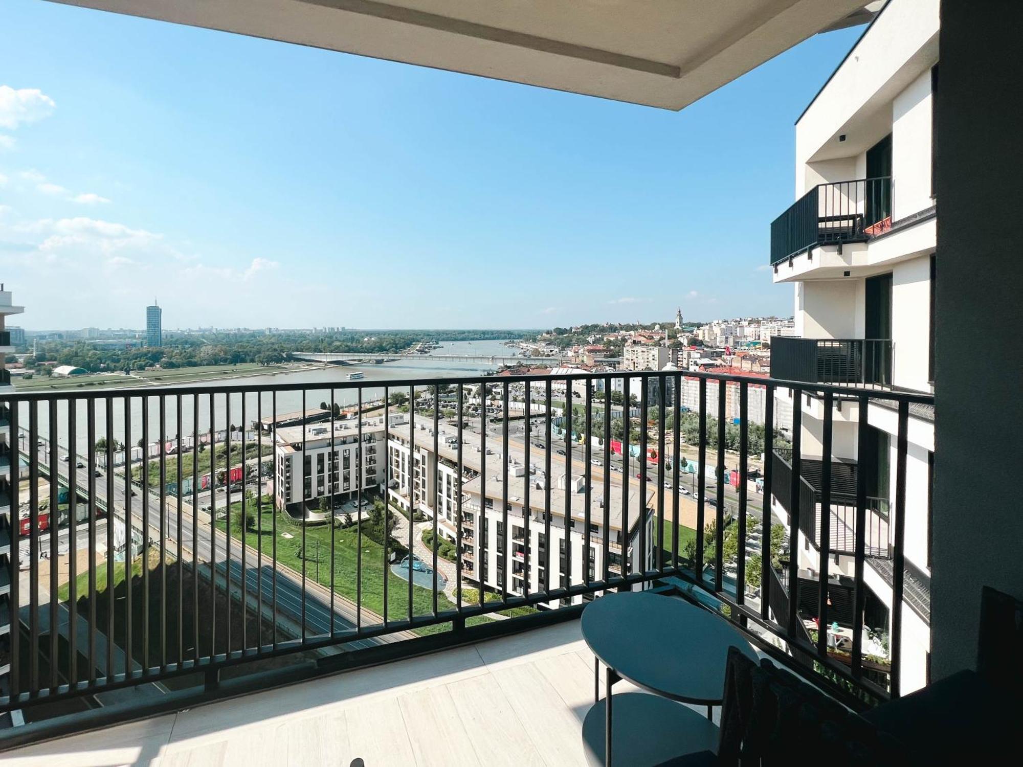 Belgrade Waterfront - Beograd Na Vodi - Metropolitan Luxury Apartments Buitenkant foto
