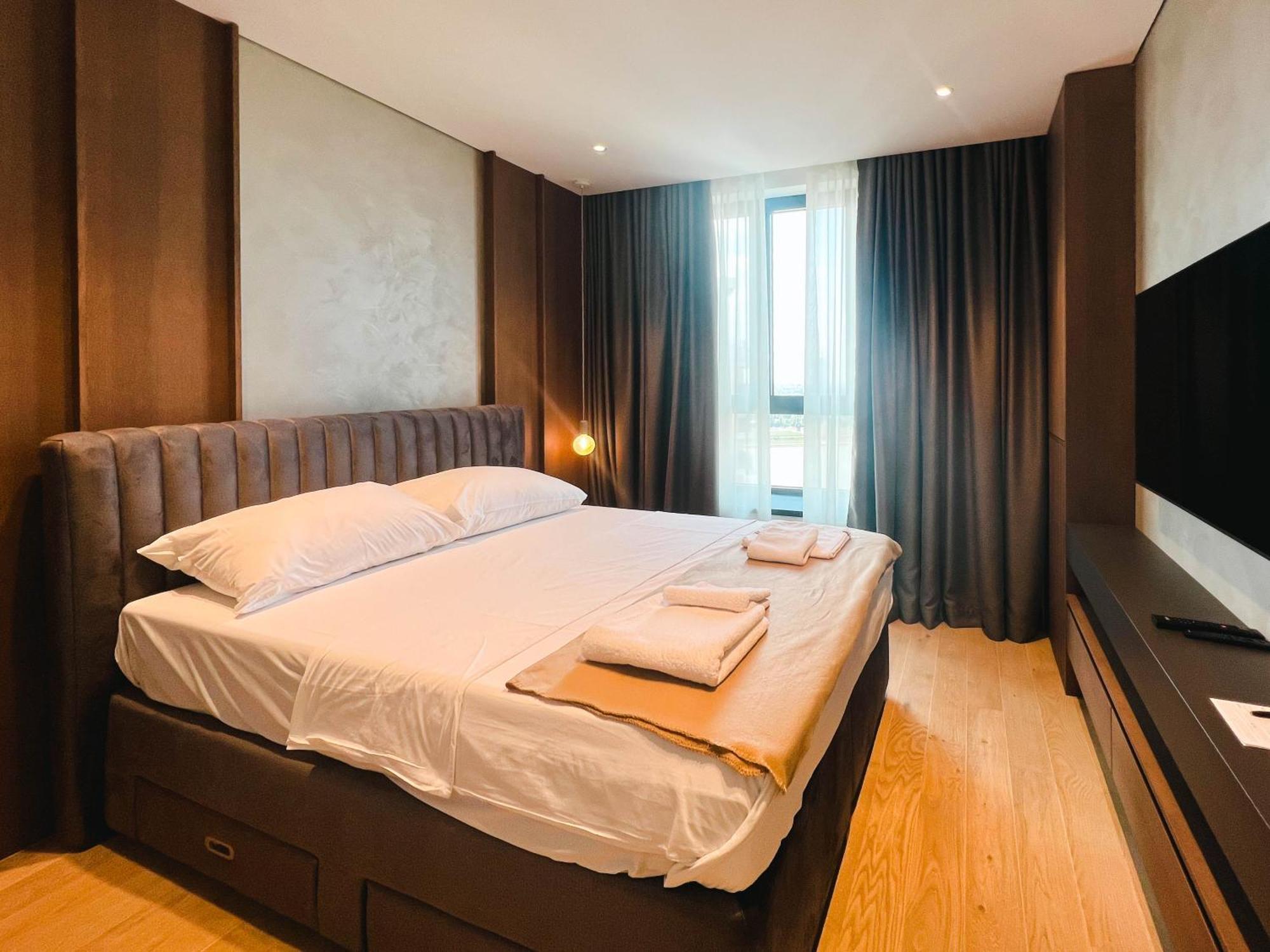Belgrade Waterfront - Beograd Na Vodi - Metropolitan Luxury Apartments Buitenkant foto