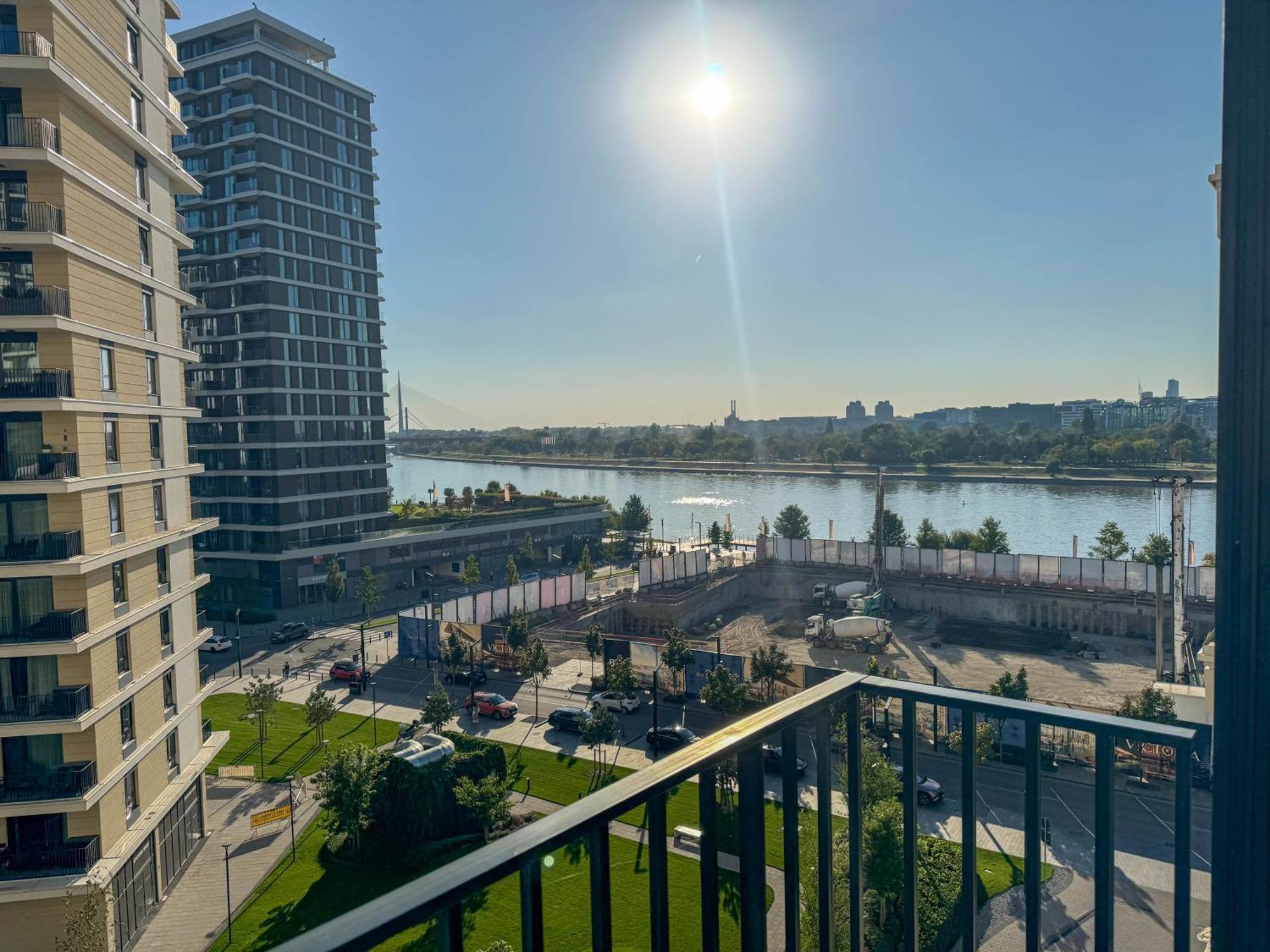 Belgrade Waterfront - Beograd Na Vodi - Metropolitan Luxury Apartments Buitenkant foto