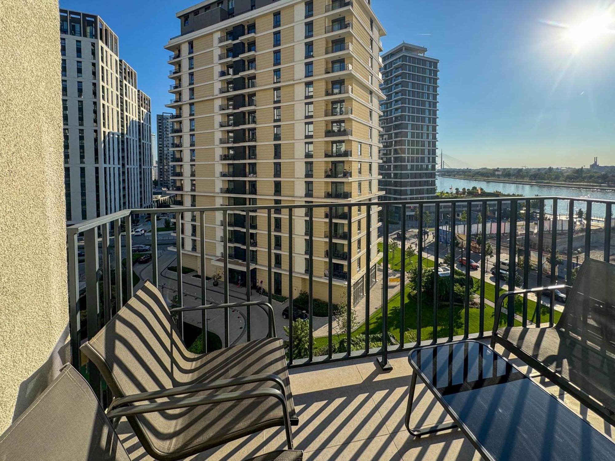 Belgrade Waterfront - Beograd Na Vodi - Metropolitan Luxury Apartments Buitenkant foto